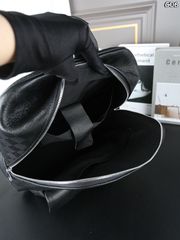 Mont Blanc Backpack High Quality Real Leather-thumb-6