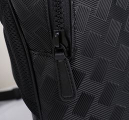 Mont Blanc Backpack High Quality Real Leather-thumb-8