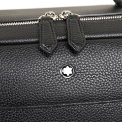 Mont Blanc Backpack High Quality Real Leather-thumb-3