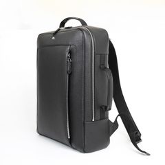 Mont Blanc Backpack High Quality Real Leather-thumb-7
