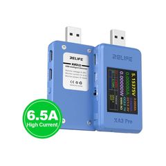 RELIFE XA3 Pro USB Smart Detector - Ψηφιακός Μετρητής Τάσης + Ρεύματος-thumb-3