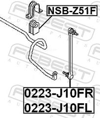 FEBEST 0223-J10FR - /,-thumb-1