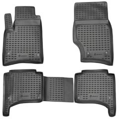 ΠΑΤΑΚΙΑ ΣΕ ΣΚΑΦΗ TPE ΛΑΣΤΙΧΟ ΓΙΑ VW TOUAREG 01/2003-04/2010 ΣΕ ΑΝΘΡΑΚΙ ΣΚΟΥΡΟ ΓΚΡΙ ΧΡΩΜΑ NOVLINE - 4 ΤΕΜ.