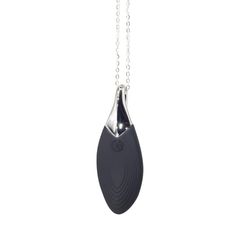 Vibrating necklace Liberty Leaf Black-thumb-2