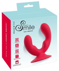 Sweet Smile Διπλός Δονητής με Βεντούζα