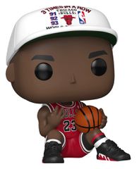NBA Legends POP! Sports Vinyl Figure Chicago Bulls: Michael Jordan 3 Times in a Row 9 cm