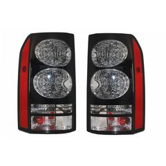 Fotistiká Píso Fóta LED katállhla gia Land Rover Discovery III 3 & IV 4 (2004-2016) Mavro Metatropí se Ananéosh Look