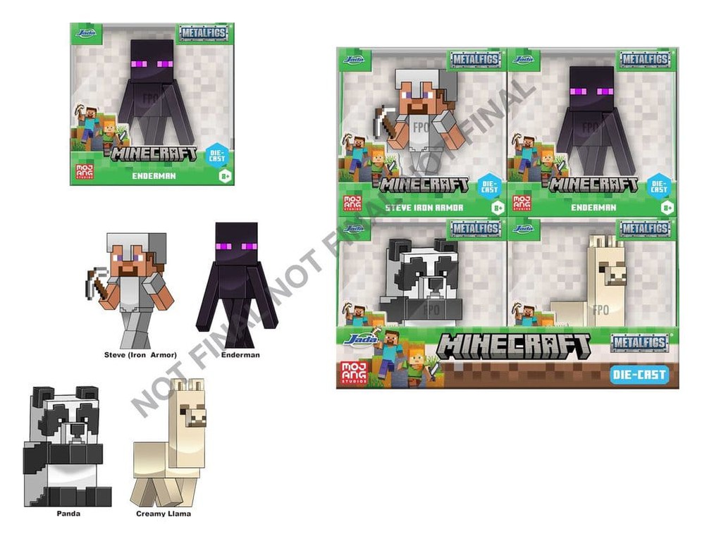 Minecraft Mini Figures Wave 6 7 cm Display (12)