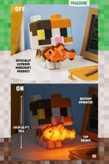 Minecraft GloBuddies Light Cat 15 cm-thumb-1