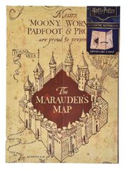 Harry Potter Notebook A5 Marauder's Map-thumb-3