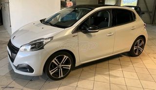 Peugeot 208 2019 GT LINE, 110HP,AUTOMATIC,ΠΑΝΟΡΑΜΙΚΗ,ΔΕΡΜΑ,CLIMA.