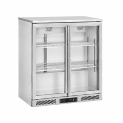 Βιτρίνα Ψυχόμενη Back Bar Με 2 Συρόμενες Πόρτες 90x50,5x89,5Cm DYNAMIC - Καινούργιο.