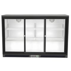 Βιτρίνα Ψυχόμενη Back Bar Με 3 Συρόμενες Πόρτες 133,5x50,5x89,5Cm DYNAMIC - Καινούργιο.
