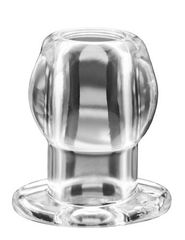 Ass Tunnel Plug Silicone TPR Extra Large Clear-thumb-1