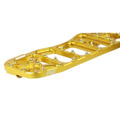 Flo Motorsports, V5 Bagger floorboard set. Gold