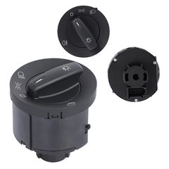Διακόπτης Φώτων Για Seat Mii 12+ / Alhabra 10+ / VW New Beetle 16+ / Golf V 04-08 , Jetta 05-10 , Up 16+ , Touran 03-15 , Tiguan 07-16 , Transporter 03-19 , Amarok 10+ Μαύρο Χρώμα 10 Pin