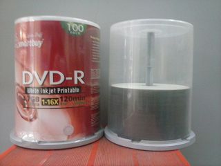 DVD-R (minus) Printable full face 100άδα SmartBuy