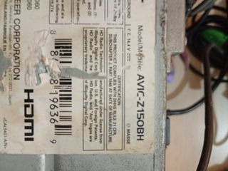 Pioneer avic - z150bh