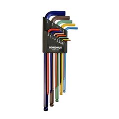 Bondhus, ColorGuardT allen head/ball-end L-wrench set US