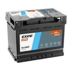 Μπαταρία EXIDE EFB EL600 12V 60Ah 640A (EN)