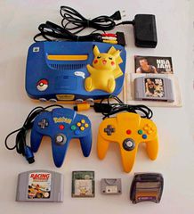 Nintendo 64 - Pokemon / Picatchu Edition + extra