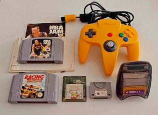 Nintendo 64 - Pokemon / Picatchu Edition + extra-thumb-1