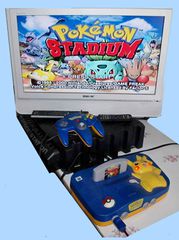 Nintendo 64 - Pokemon / Picatchu Edition + extra-thumb-3