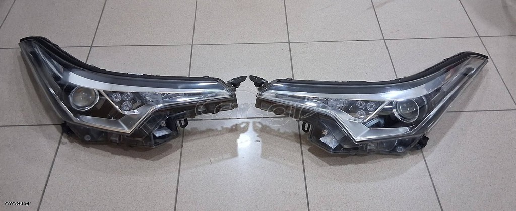 TOYOTA CH-R 2016-19 ΓΝΗΣΙΑ ΦΑΝΑΡΙΑ ΕΜΠΡΟΣ RH-LH 81110-F4031-00 & 81150-F4031-00 (TIMH TEMAΧΙΟΥ)
