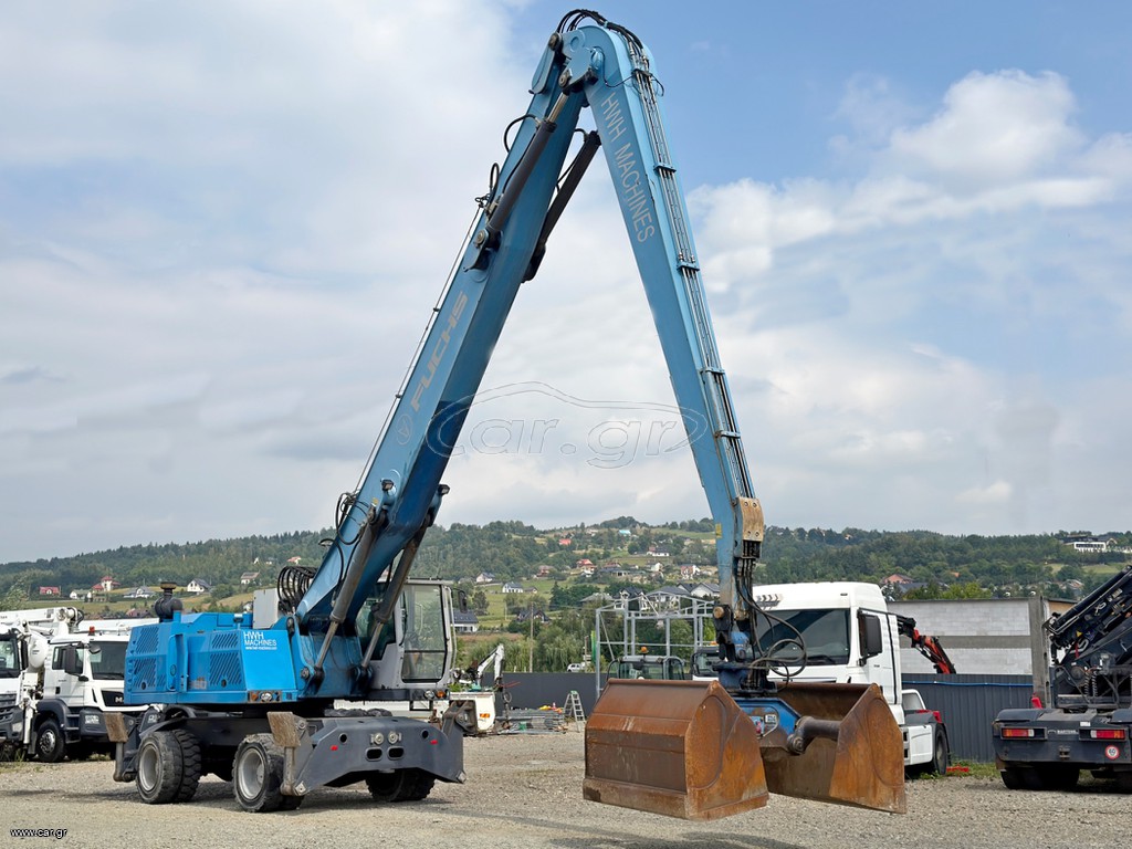 Εκσκαφέας Με Λάστιχα Terex 2012 FUCHS MHL 360