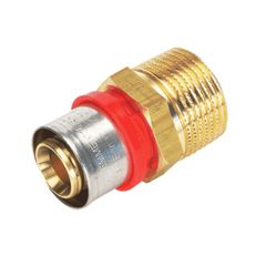 Ρακόρ Αρσενικό Press Πολυστρωματικής Conel Connect 20 mm x ¾”
