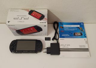 Sony PSP Street E-1004 Charcoal Black CIB