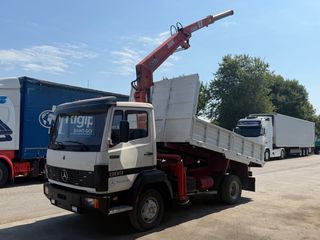 Ανατροπή + Γερανός Mercedes-Benz 1992 809