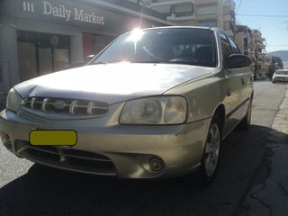 Hyundai Accent 2001 ΘΕΟΦΙΛΑΤΟΣ ΕΠΙΛΕΓΜΕΝΟ ΟΧΗΜΑ//1.3cc.A.C.5ΠΟΡΤΟ//ΑΝΤΑΛΛΑΓΕΣ