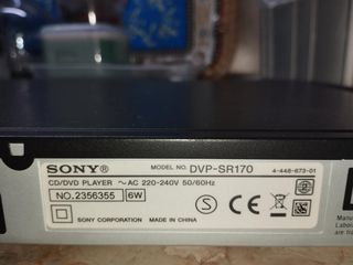 DVD SONY ΕΞΩΤΕΡΙΚΟ DVP-SR170-thumb-2