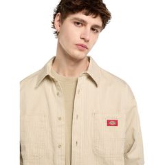 Dickies Hickory work shirt eucalyptus - S-thumb-4