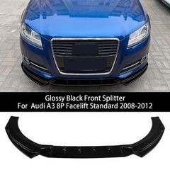 audi a3 8p facelift lip spoiler προφυλακτηρα