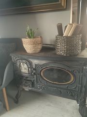 Ξυλοσομπα με φουρνο και 3 μάτια