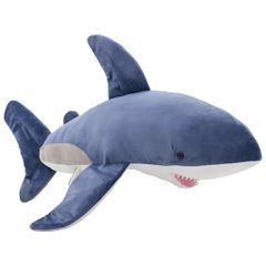 Λούτρινο Παιχνίδι Αγκαλιάς White Shark Μπλε και Λευκό 80227