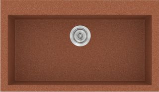 Sanitec Νεροχύτης 333 Classic 79×50 333-20-Granite-Terracota