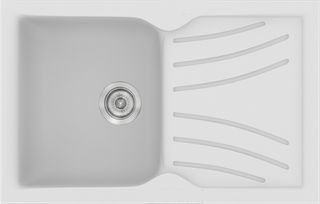 Sanitec Νεροχύτης 337 Classic 86×50 337-00-White
