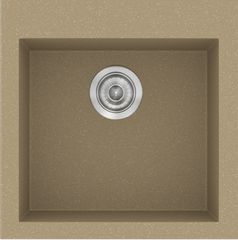 Sanitec Νεροχύτης 339 Classic 50×50 339-15-Metallic-Cream