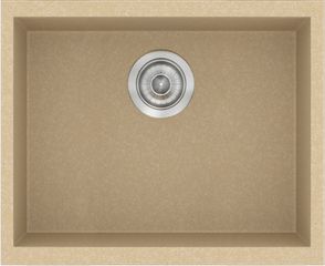 Sanitec Νεροχύτης 341 Classic 50×40 341-45-Granite-Cappuccino