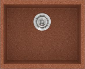 Sanitec Νεροχύτης 341 Classic 50×40 341-20-Granite-Terracota