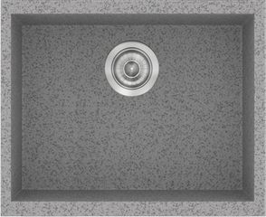 Sanitec Νεροχύτης 341 Classic 50×40 341-04-Granite-Grey