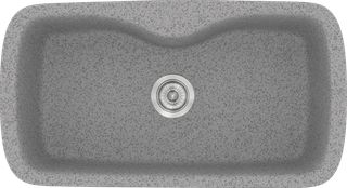 Sanitec Νεροχύτης 321 Classic 83×51 321-04-Granite-Grey