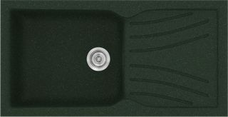 Sanitec Νεροχύτης 324 Classic 100×50 324-19-Granite-Green