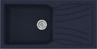 Sanitec Νεροχύτης 324 Classic 100×50 324-18-Granite-Blue