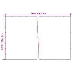 Δίχτυ για Τρέιλερ Πράσινο 4x8 μ. HDPE 4002106-thumb-6