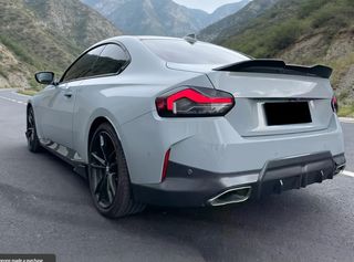 Αεροτομή πορτ μπαγκάζ BMW G42 (2022+) coupe M-Performance design - μαύρη γυαλιστερή-thumb-1