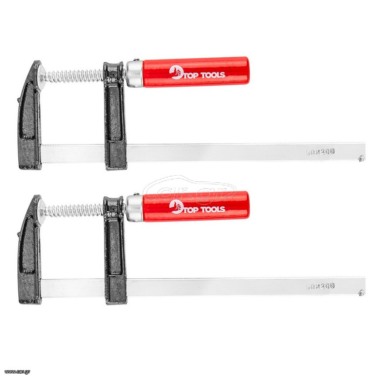 Σφιγκτήρας Πάγκου Top Tools 200x50mm 2τμχ